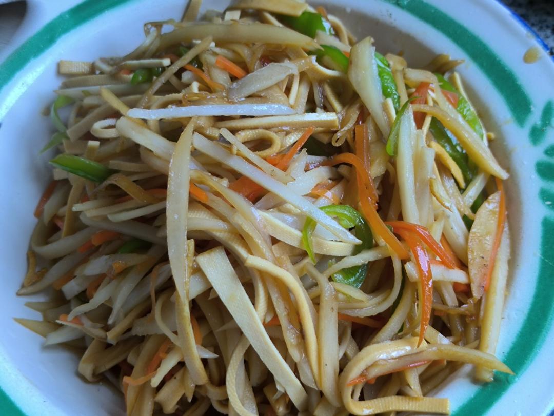 藕丝炒薄叶