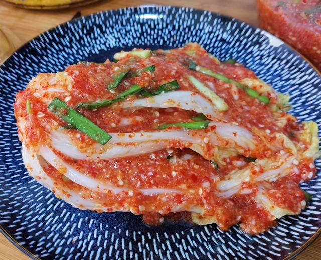 韩国泡菜（辣白菜）的做法