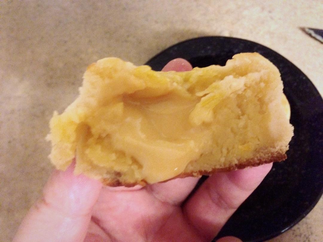 流心奶黄月饼（无吉士粉/转化糖浆版本）【曼食慢语】