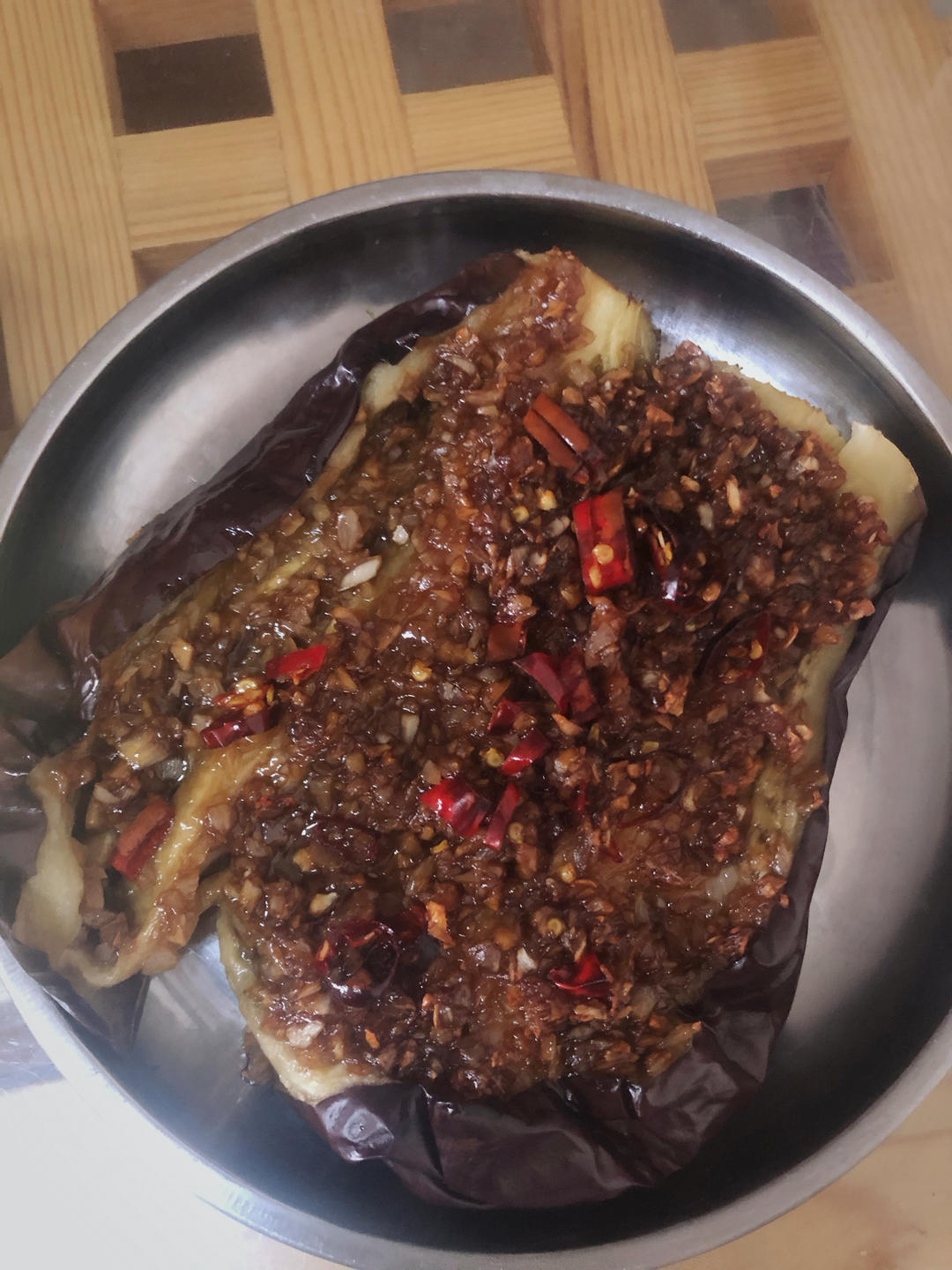 🔥蒜蓉烤茄子🍆｛空气炸锅食谱｝