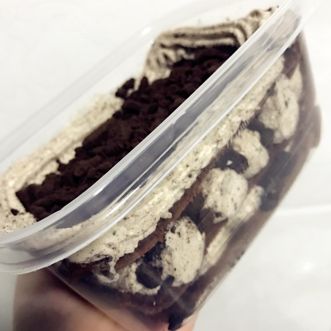 好吃到流泪的奥利奥咸奶油盒子蛋糕