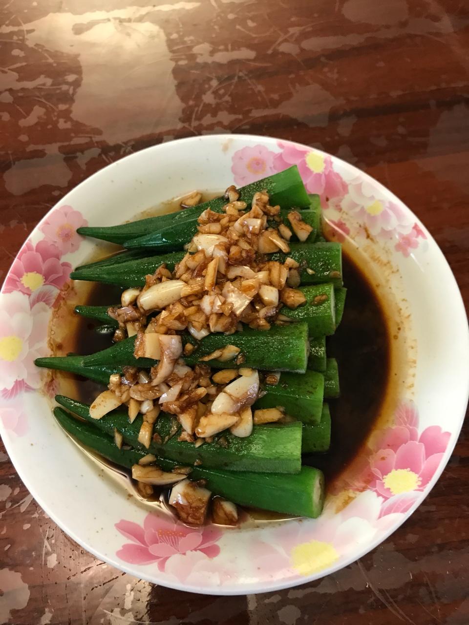蒜蓉秋葵