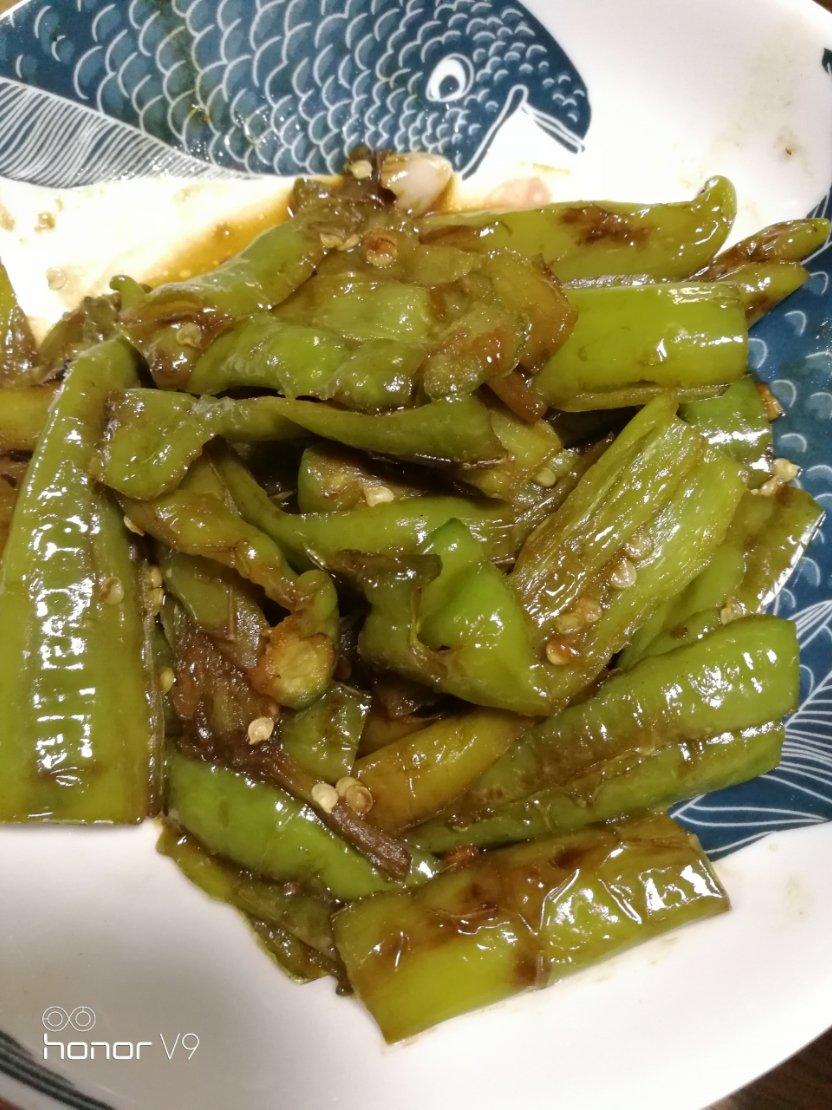 糖醋虎皮尖椒