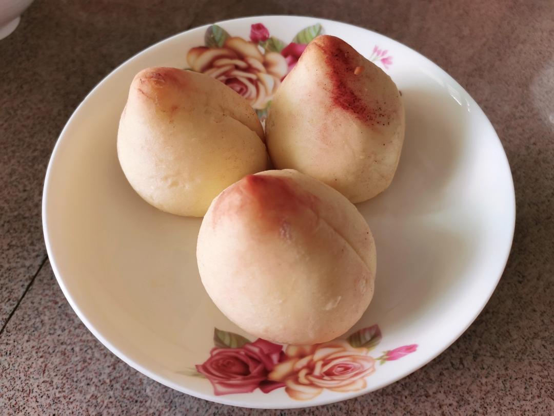 寿桃面包