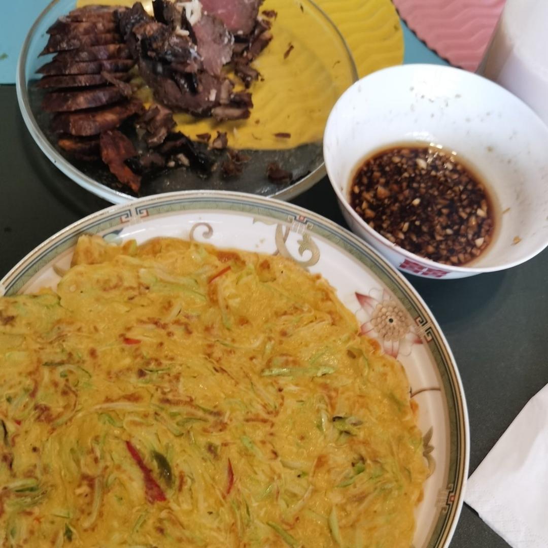 糊塌子（西葫芦煎饼）