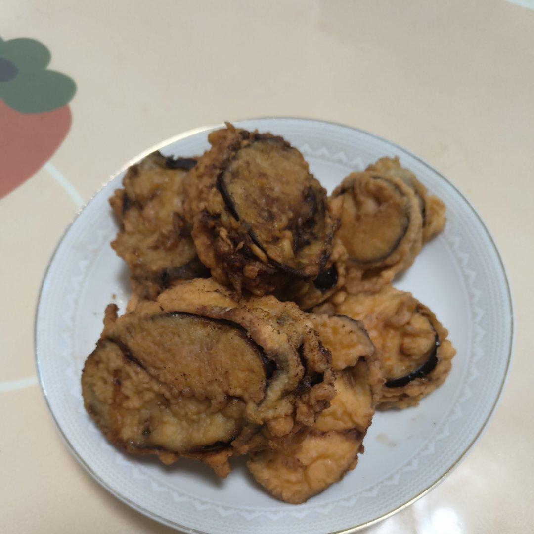 酥炸茄盒￨外酥里嫩