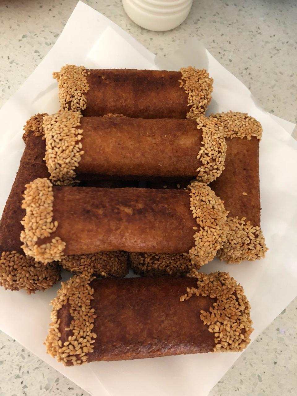 小虾米佳做的脆皮香芋卷