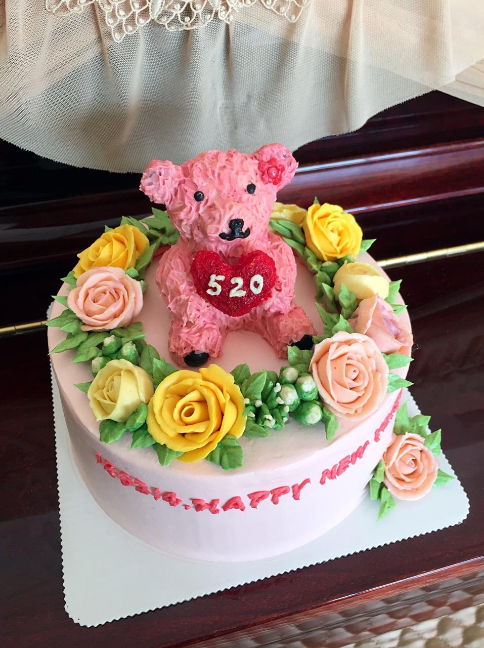 3D蛋糕立体小鸟制作