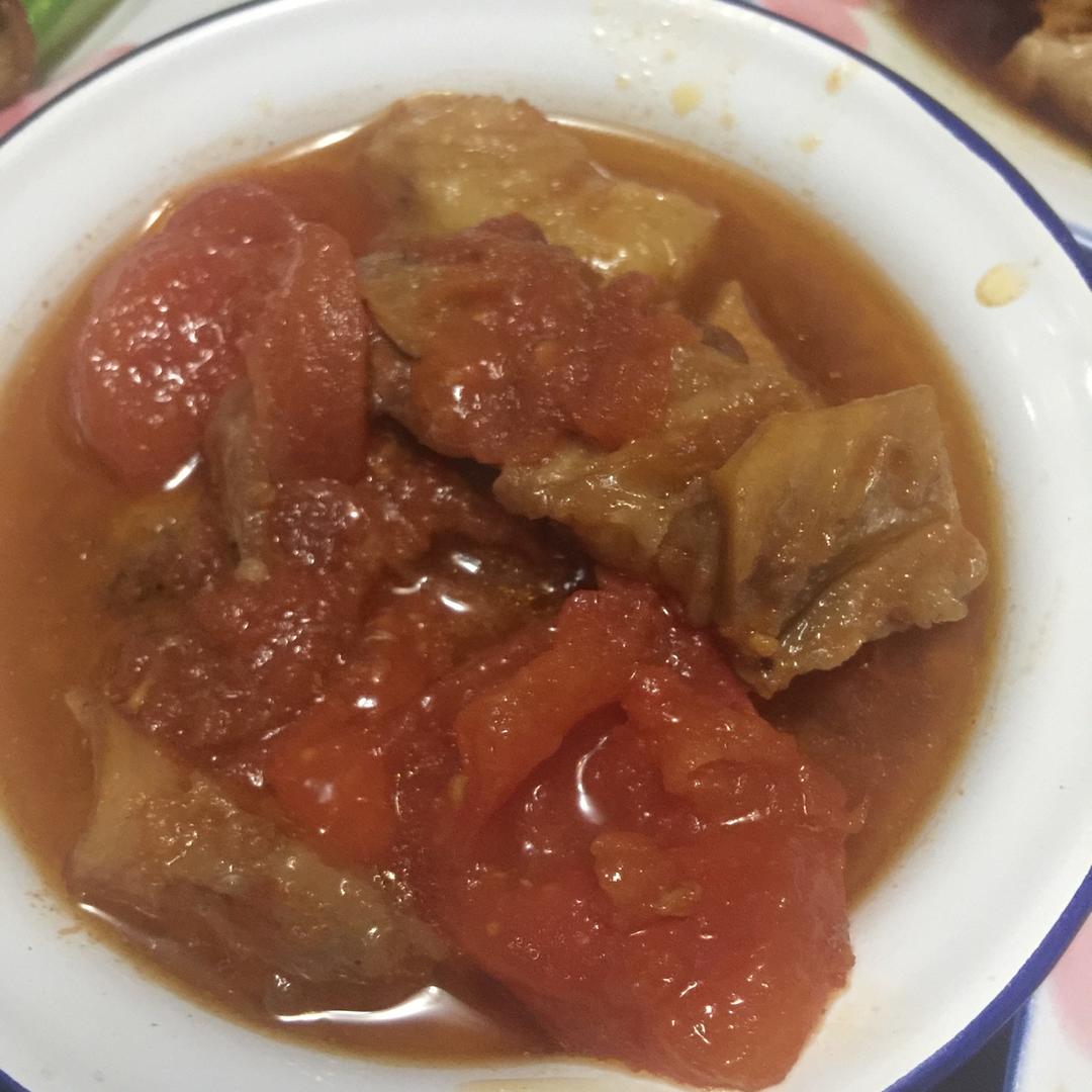 西红柿牛腩