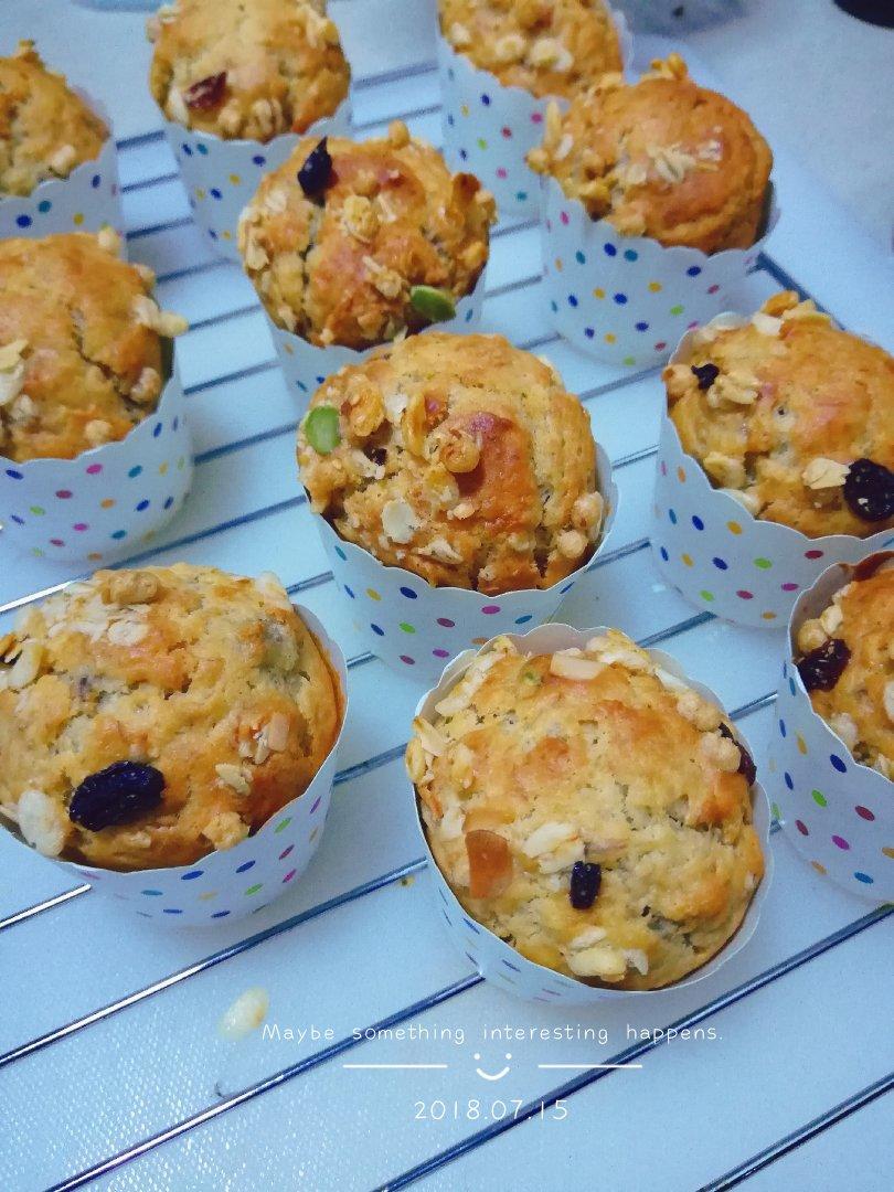 少女心的香蕉蔓越莓玛芬