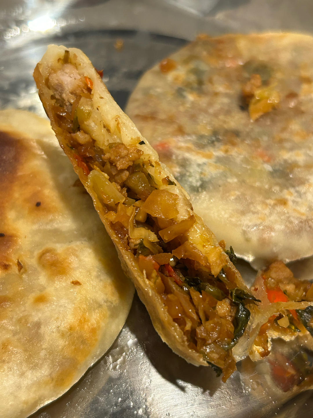 酸菜馅饼 又酸又辣的很上头的做法