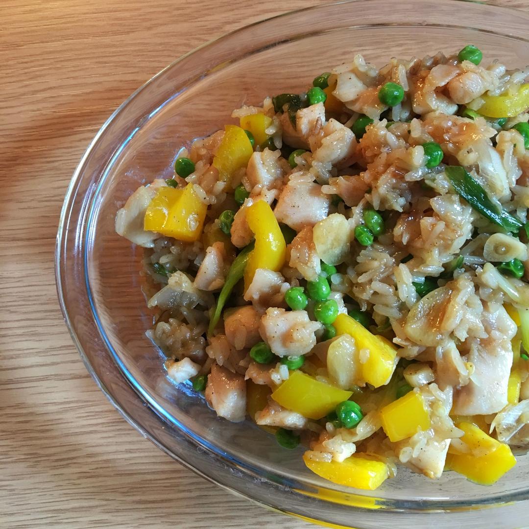 照烧鸡肉焗饭