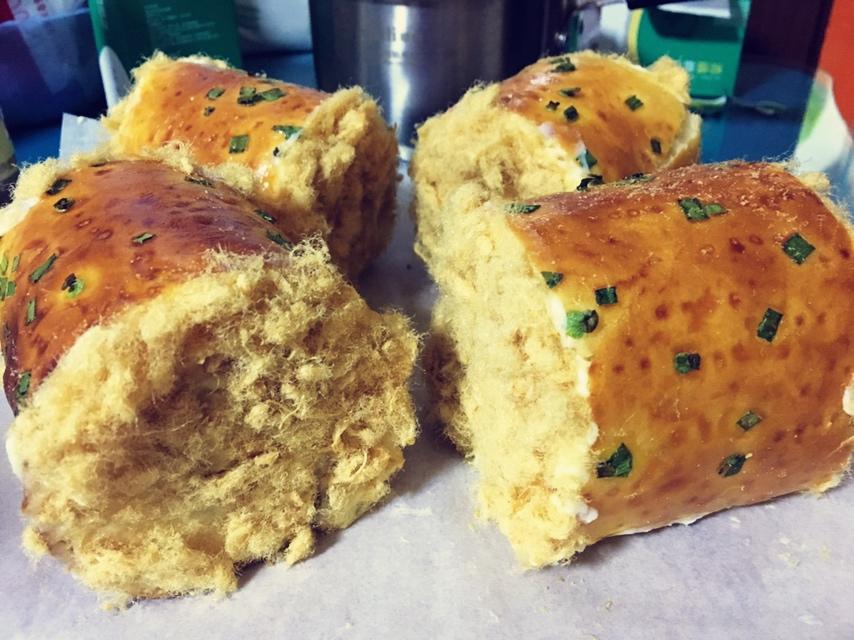 回忆的味道---肉松面包卷