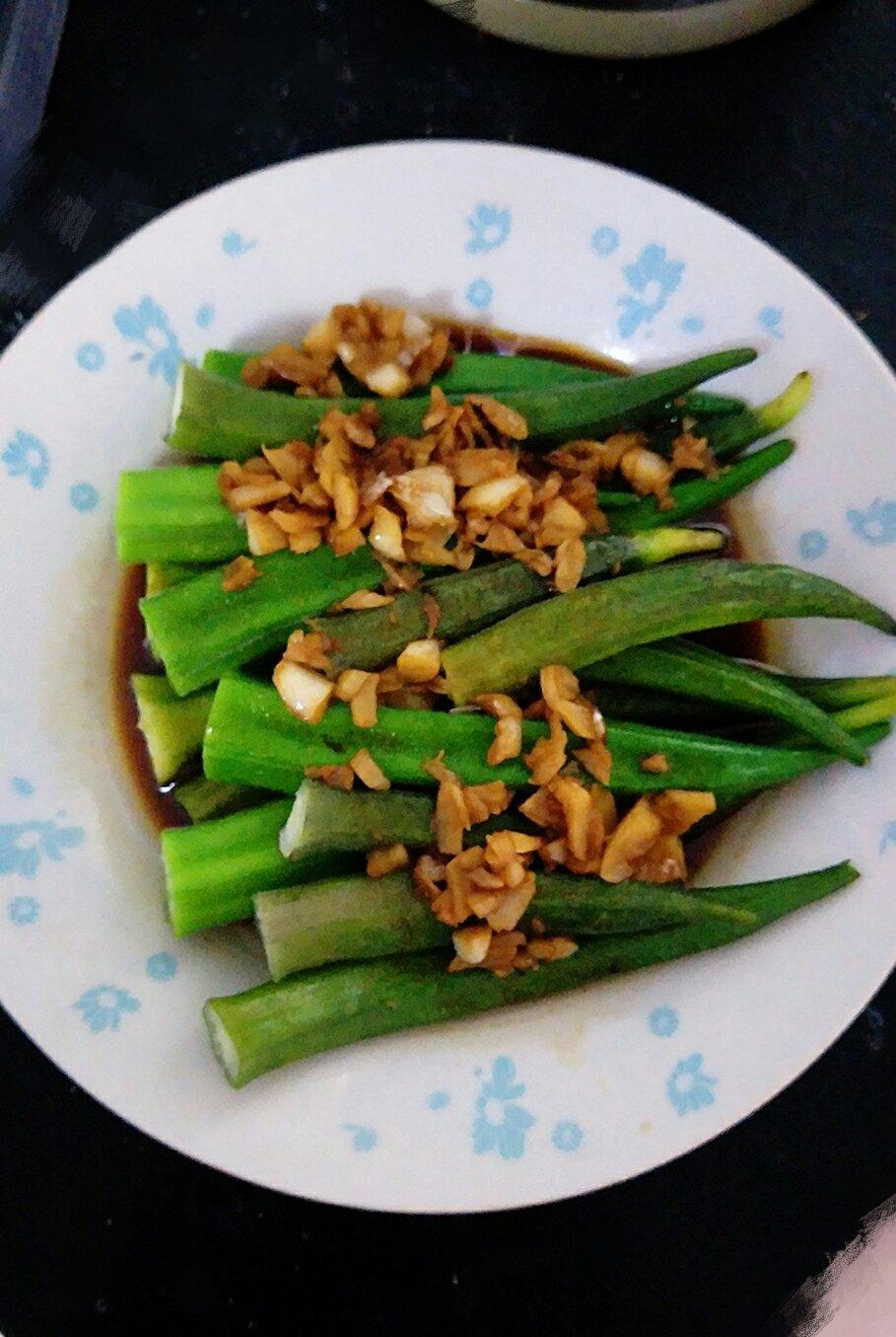 蒜蓉秋葵
