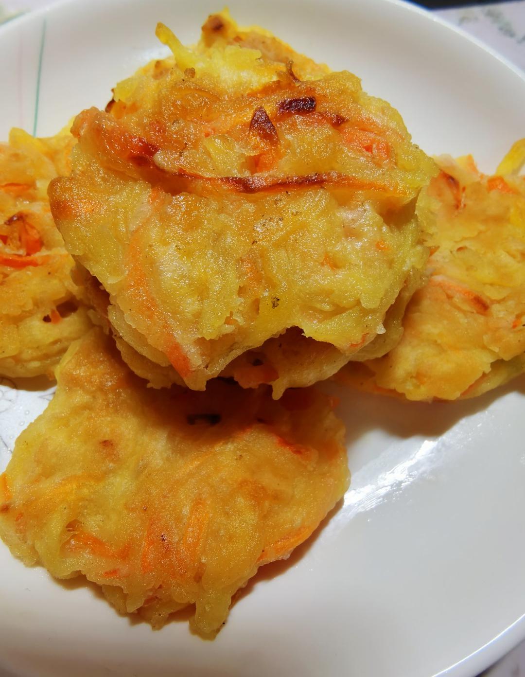 胡萝卜丝土豆饼