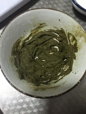 抹茶蜜豆戚风的做法 步骤3