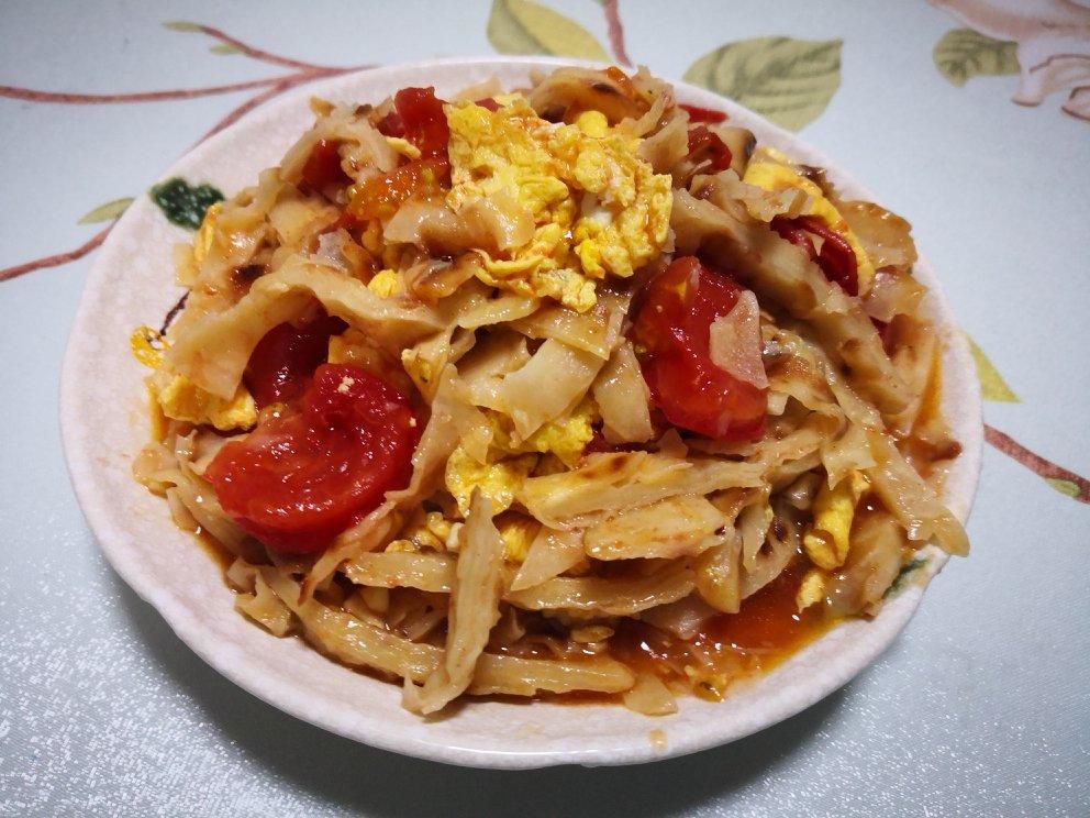 西红柿鸡蛋烩饼