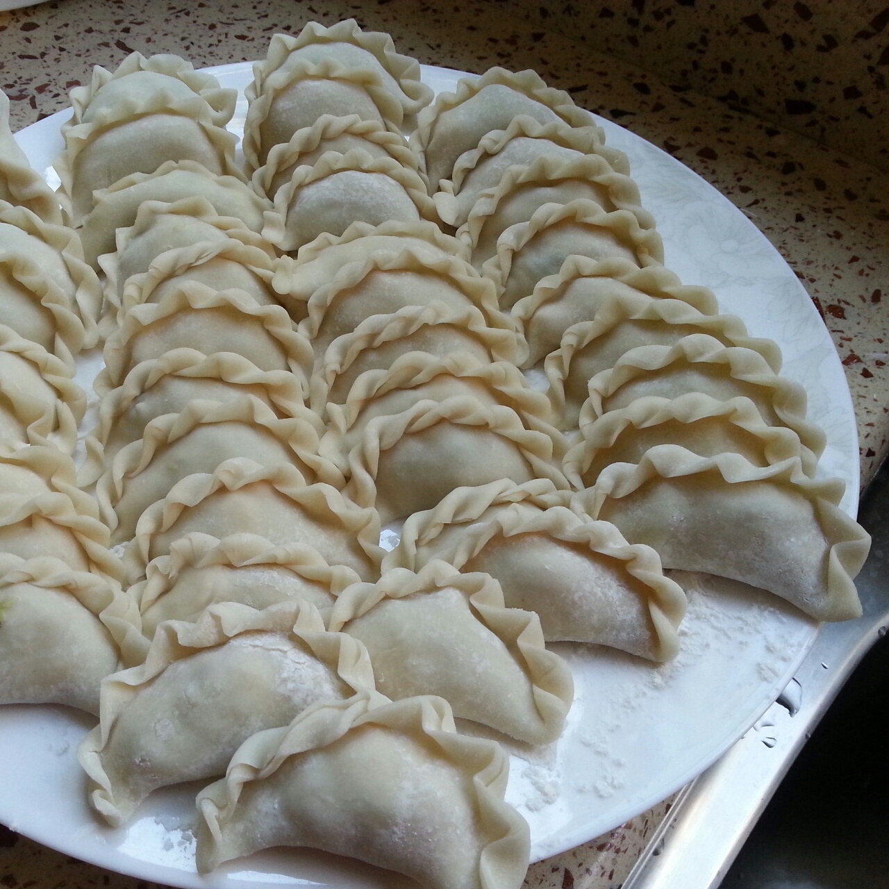 基础水饺-黄瓜虾仁馅 Basic Dumplings