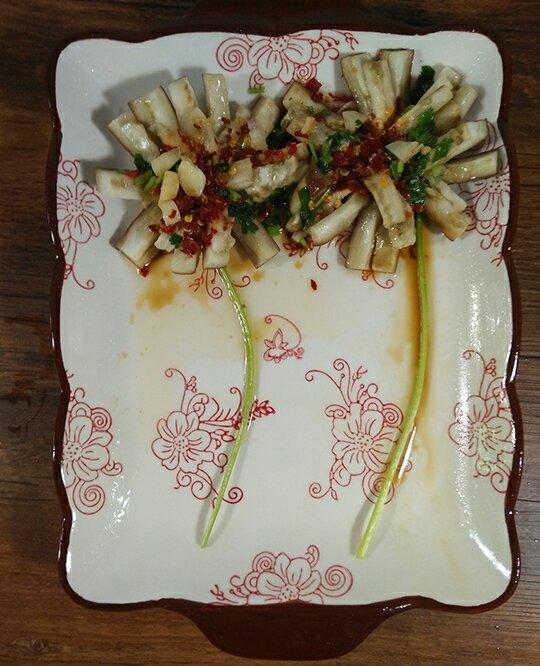 菊花茄子