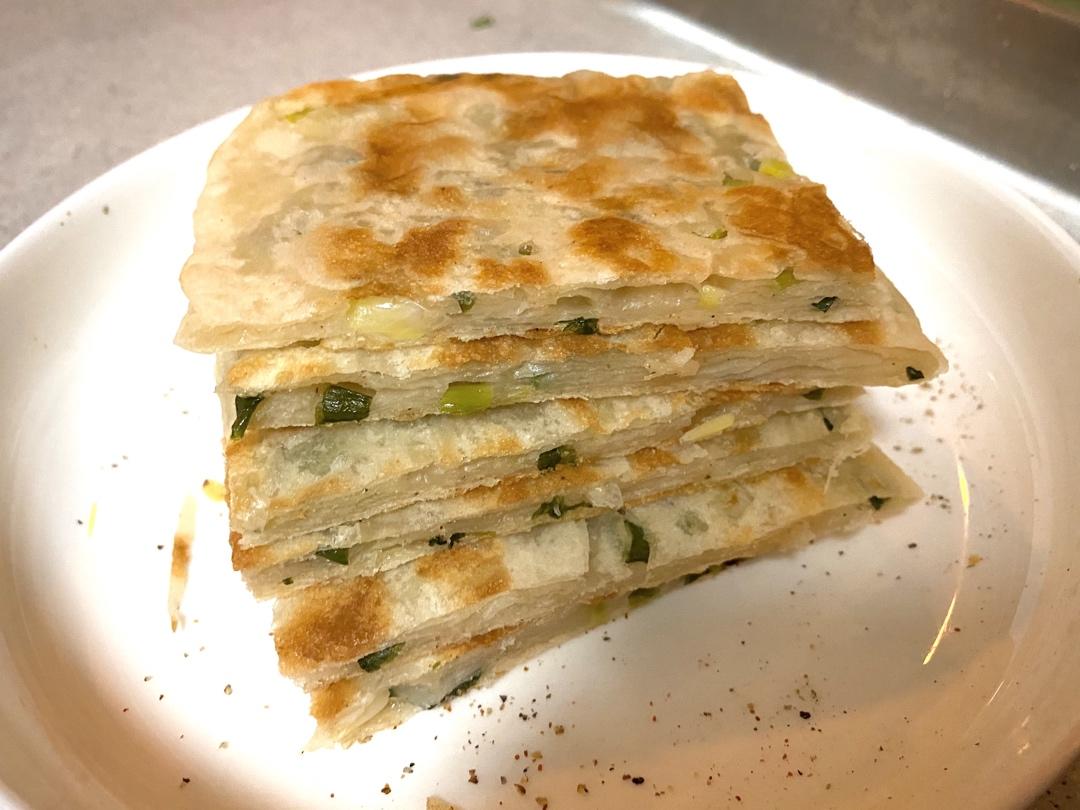葱油千层饼