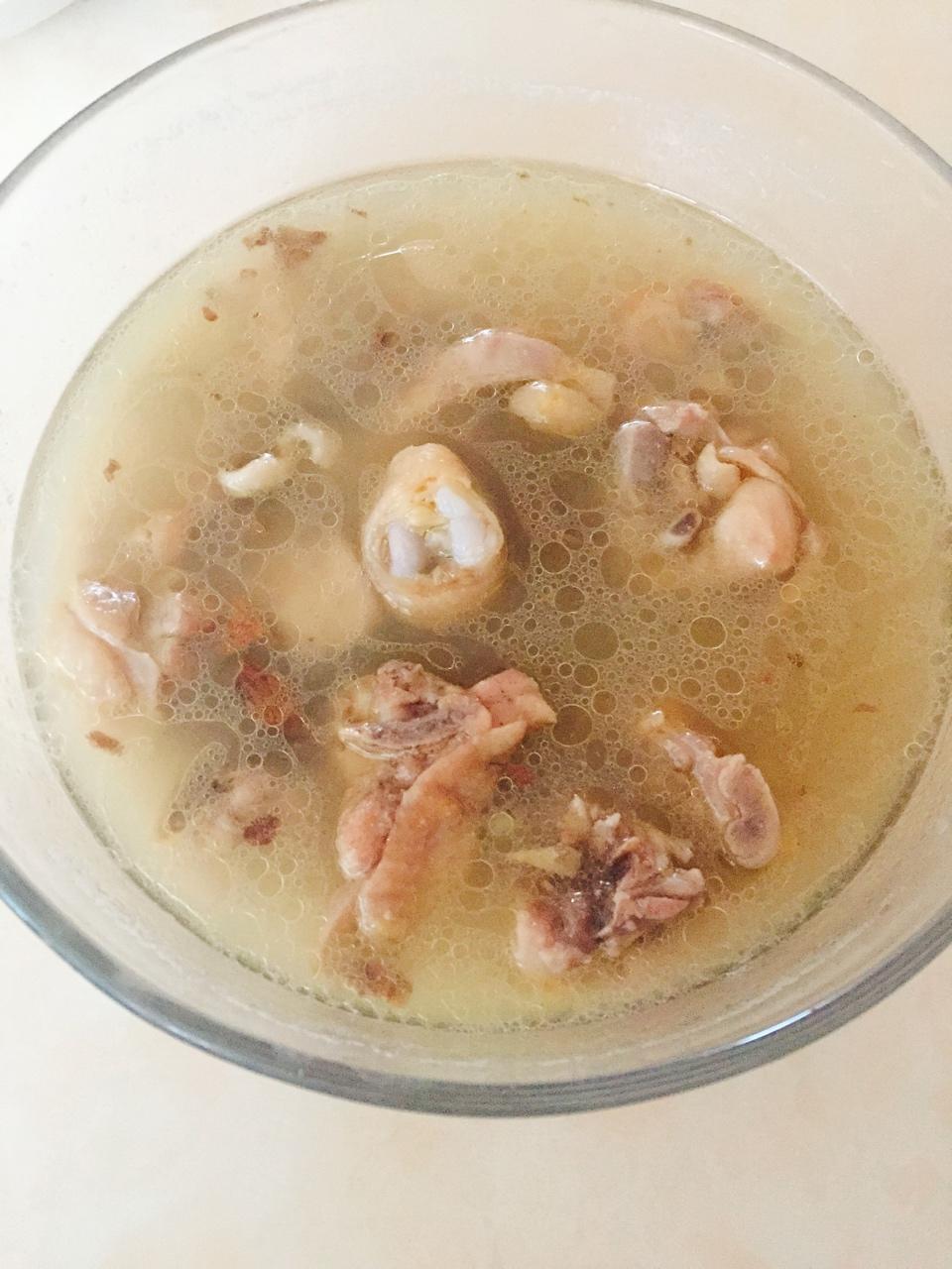 客家姜酒炒鸡汤
