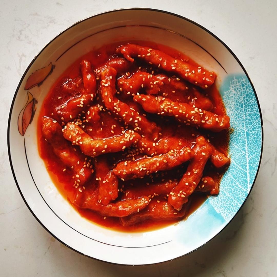 饭店里面糖醋里脊凭什么那么好吃，你看你也行