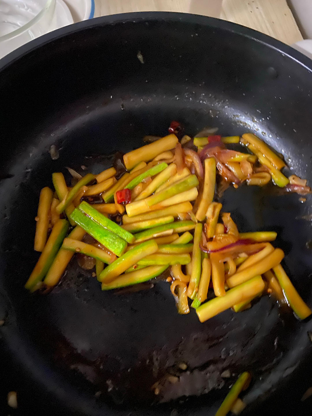 小炒西葫芦