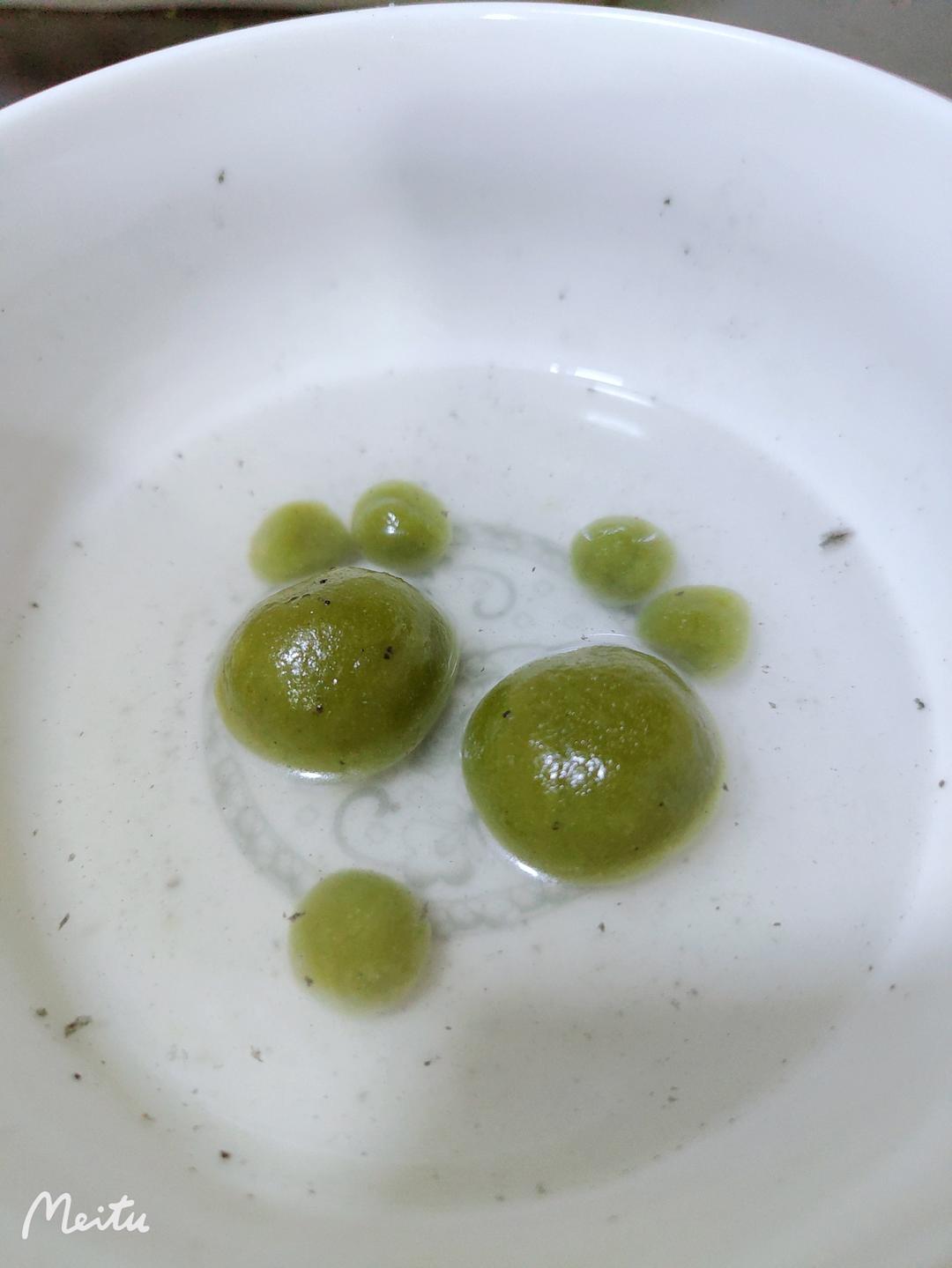 简单版菠菜糯米饼（也🉑️做汤圆）
