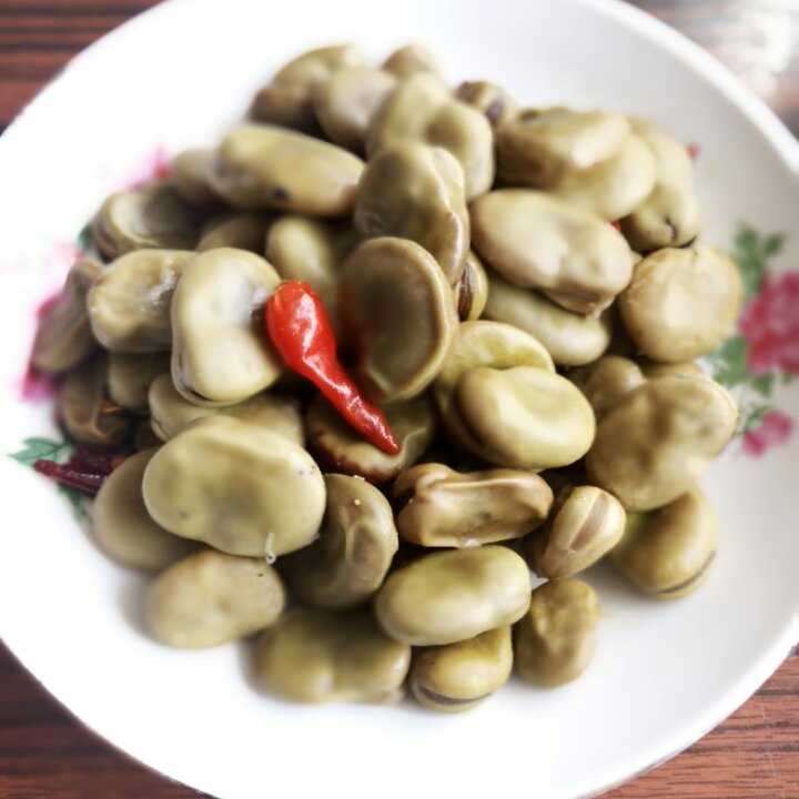 聆听心语-2做的五香水煮蚕豆