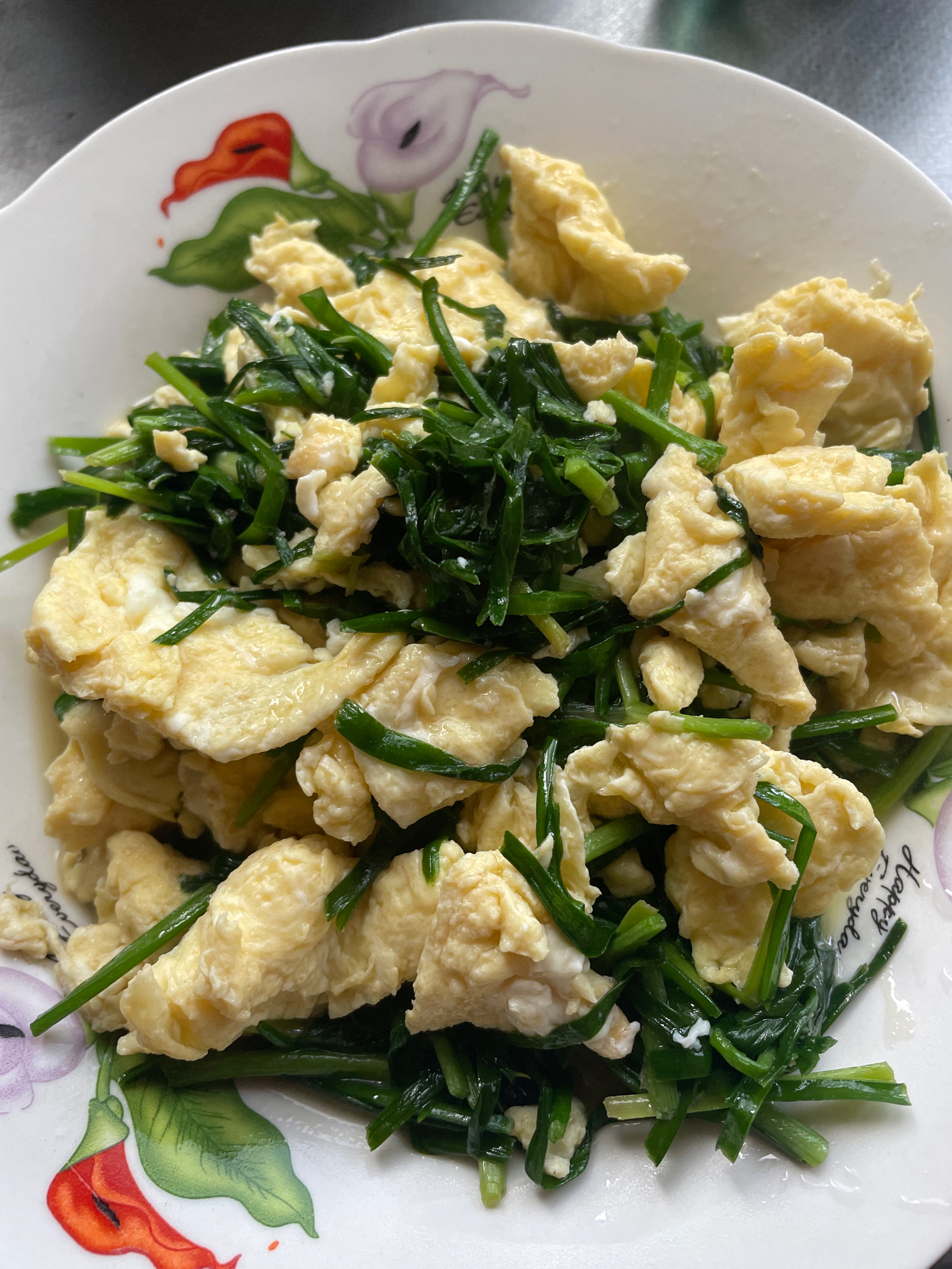 韭菜炒鸡蛋—3分钟快手菜