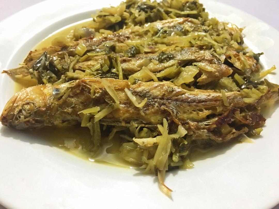 咸菜烧小黄鱼