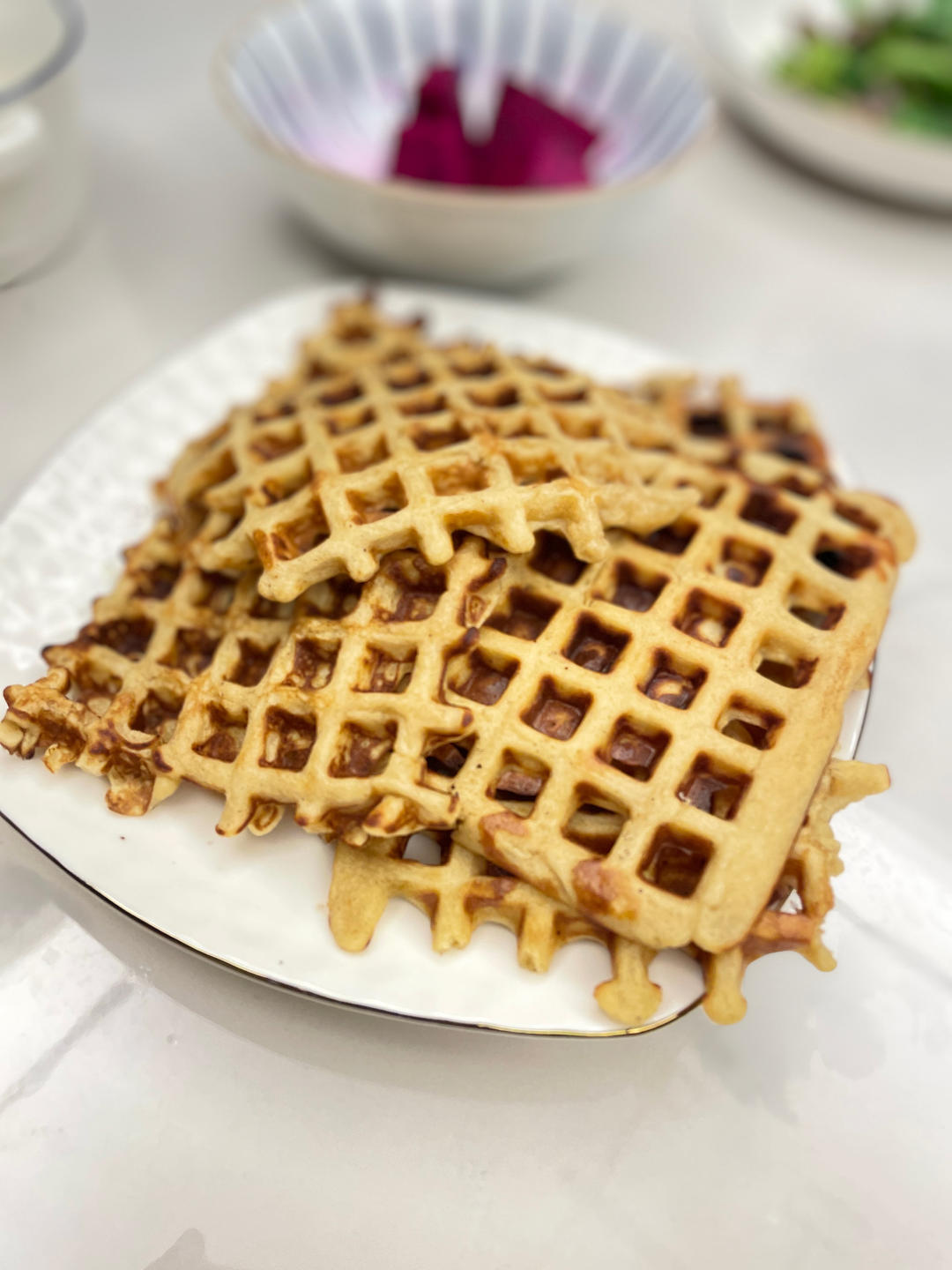 森永预拌粉华夫饼（轻食机）