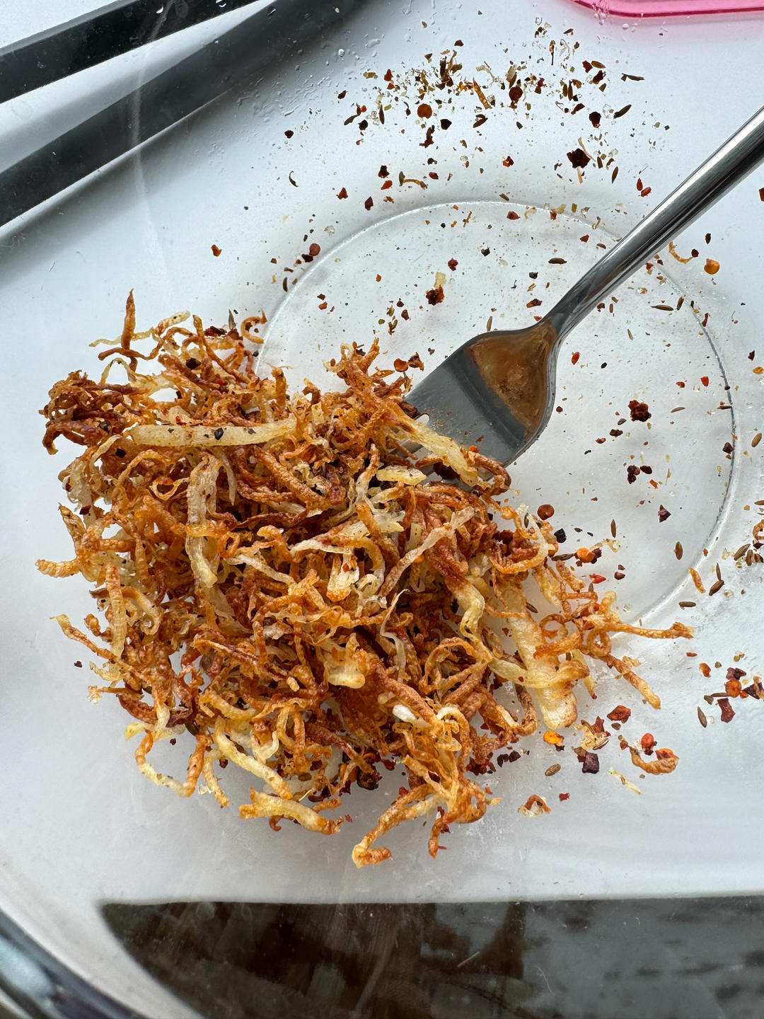 干煸土豆丝：空气炸锅土豆丝