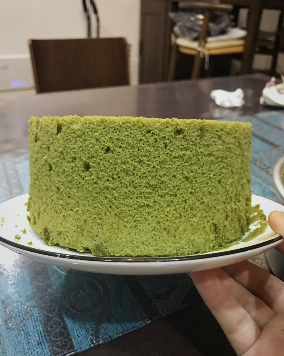 抹茶戚风蛋糕