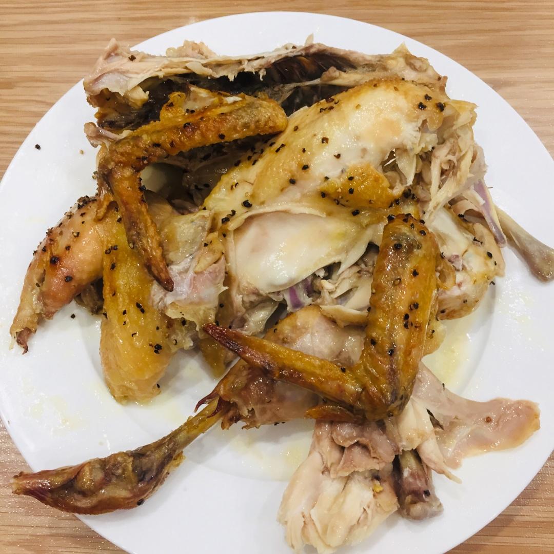 脆皮烤鸡