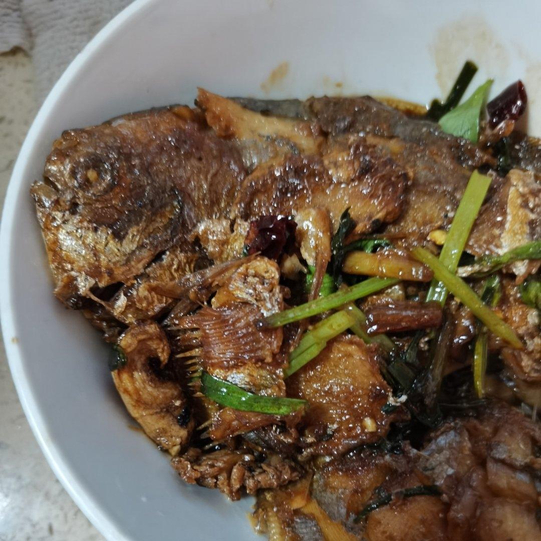 家常红烧鲳鱼