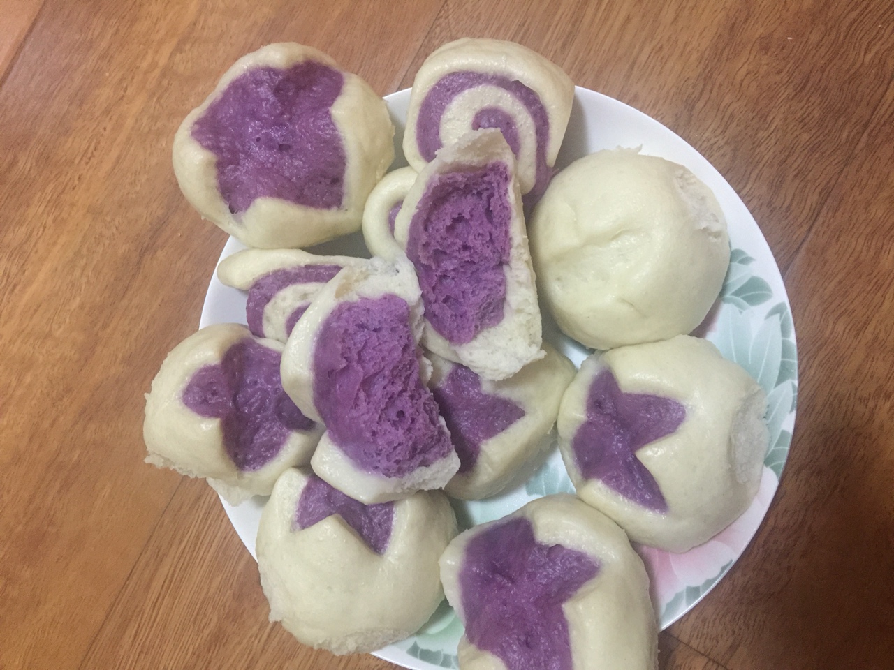 紫薯馒头