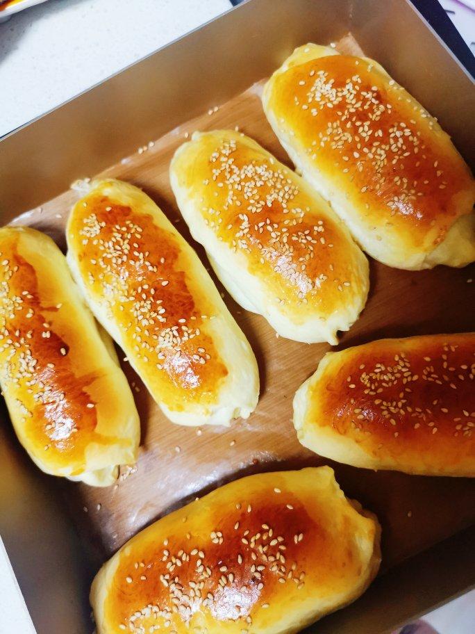 鲜奶油小餐包（一次发酵）