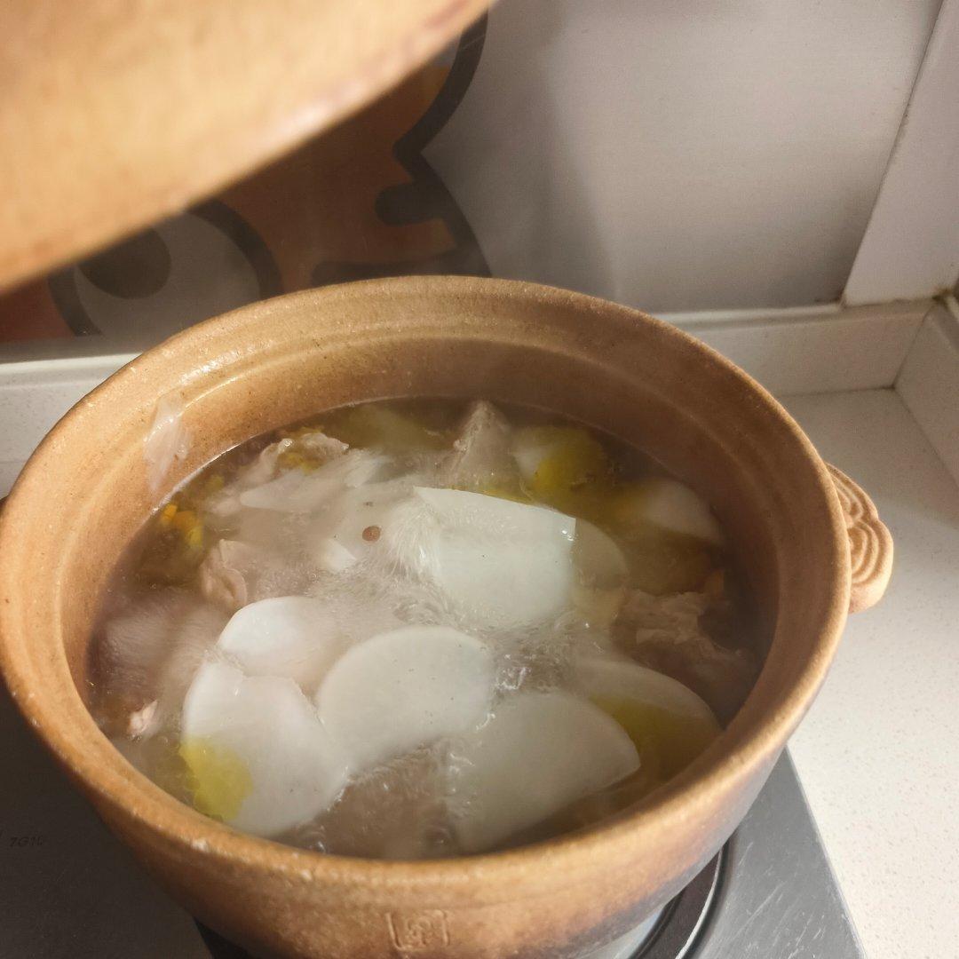 清炖白萝卜牛腩