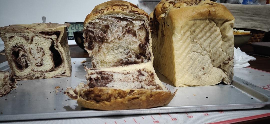 可可巧克力面包