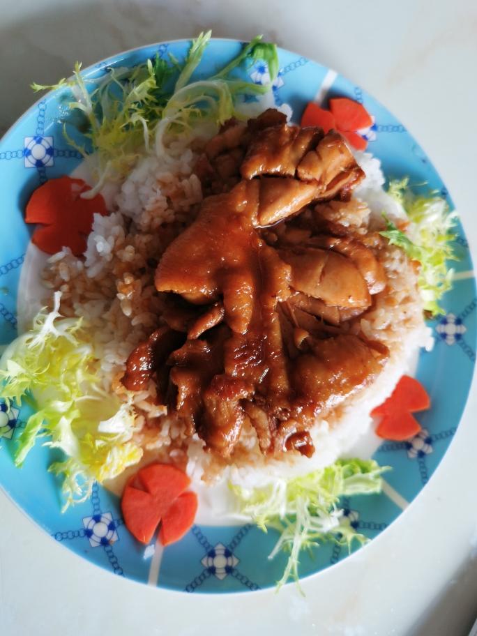 快手奥尔良鸡腿饭的做法