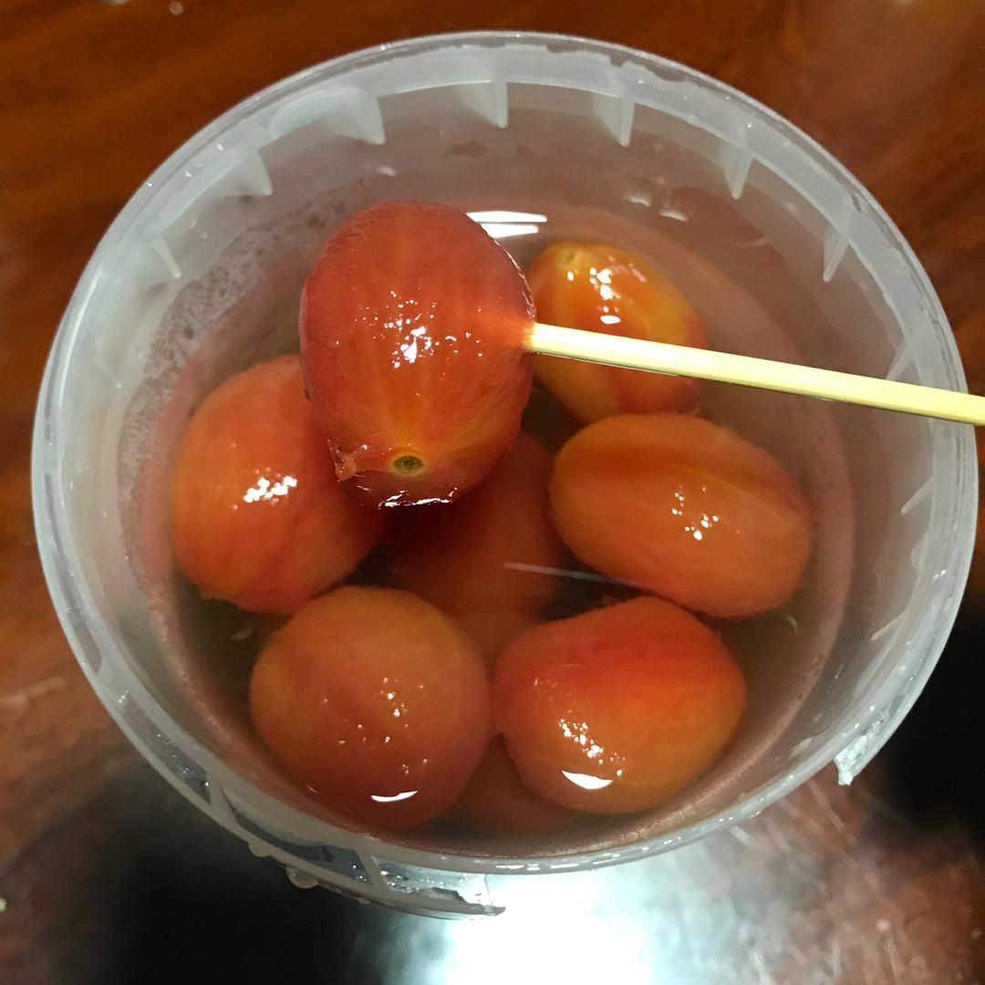 台湾小吃 酸梅番茄