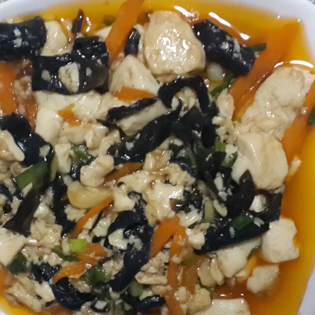 鱼香豆腐