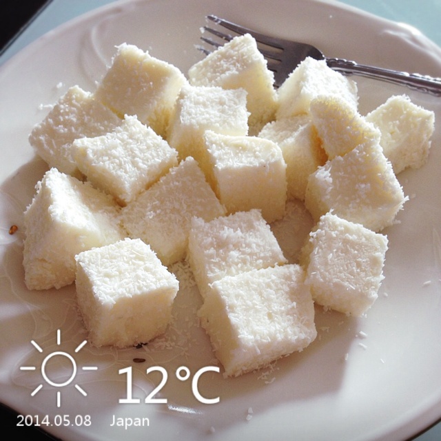 完胜85度C牛奶椰丝小方