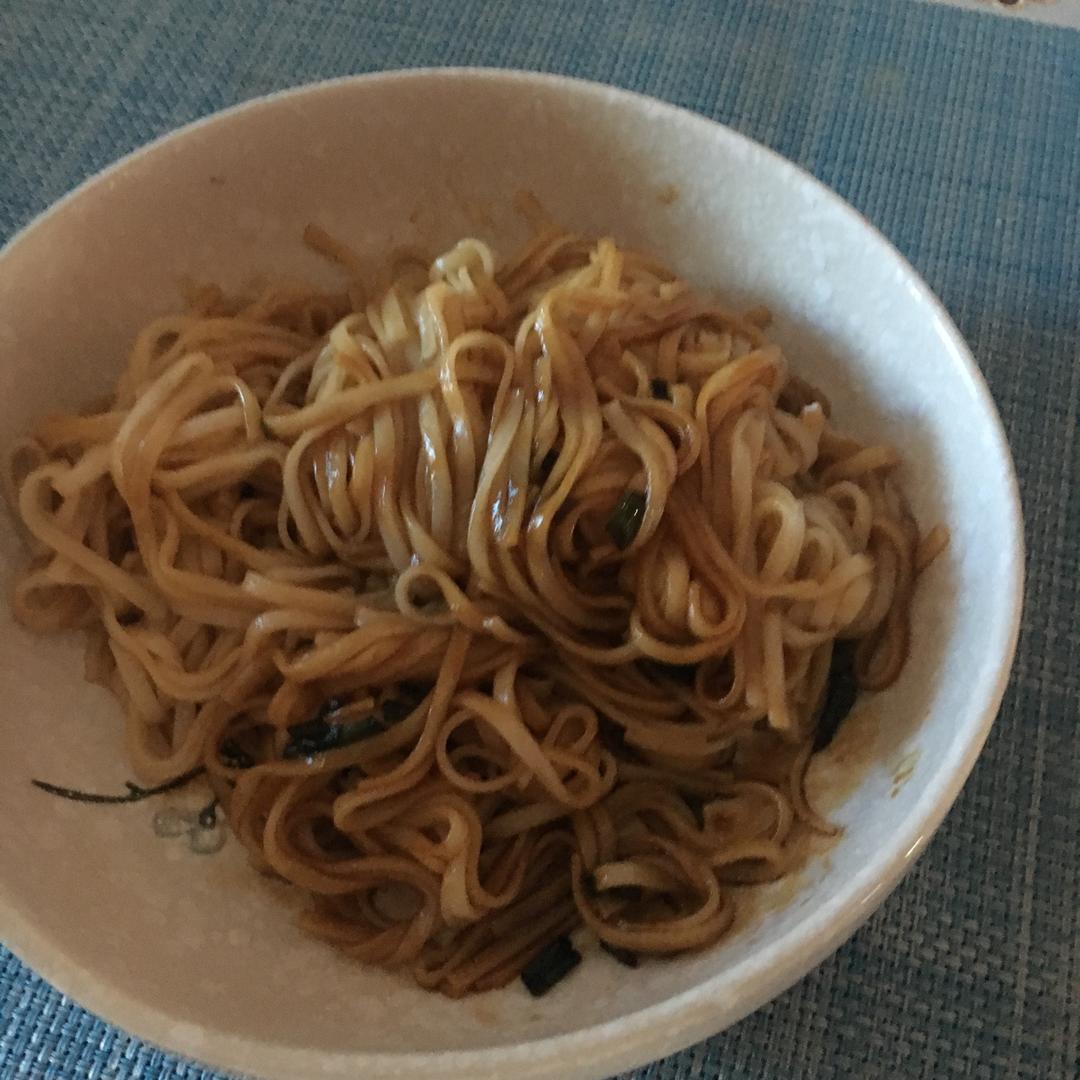 最好吃的葱油拌面