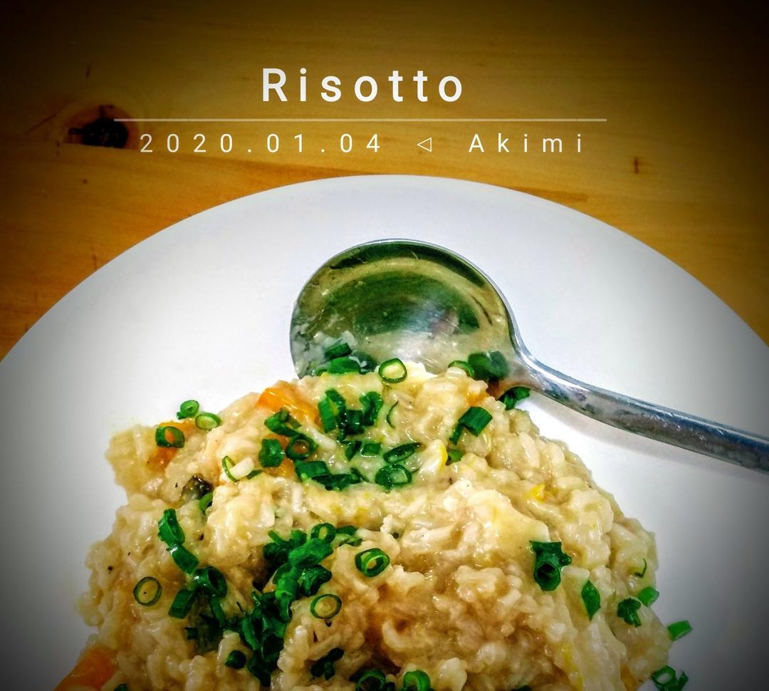 南瓜risotto