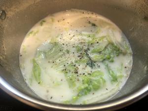 《昨日的美食》之白菜干贝浓汤的做法 步骤10