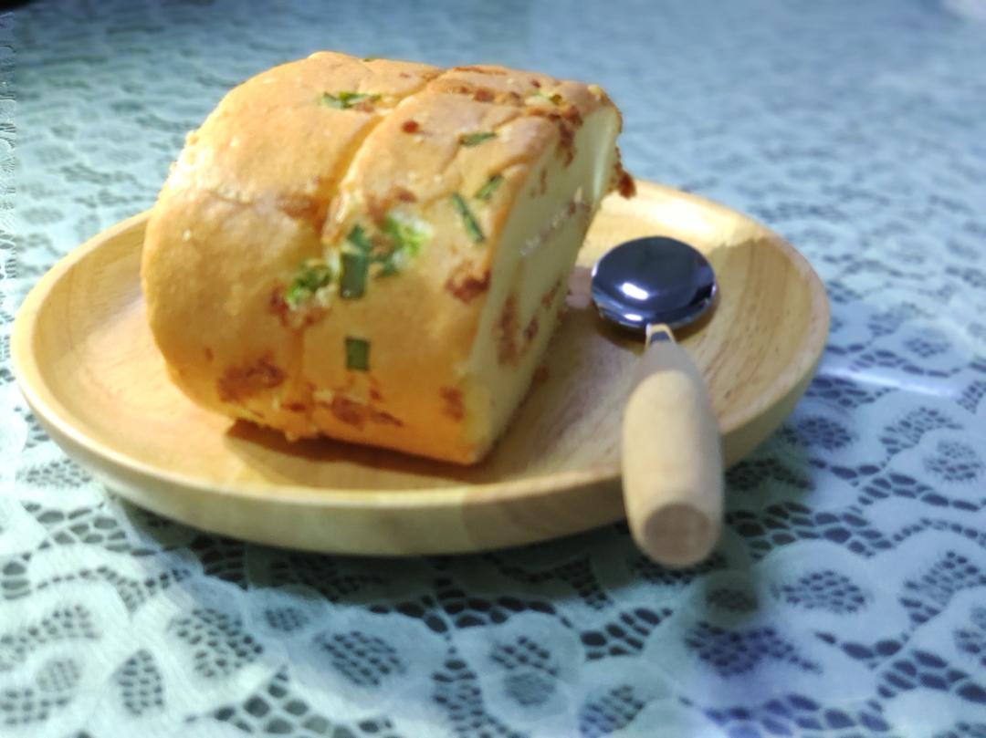 香葱肉松肥蛋糕卷～