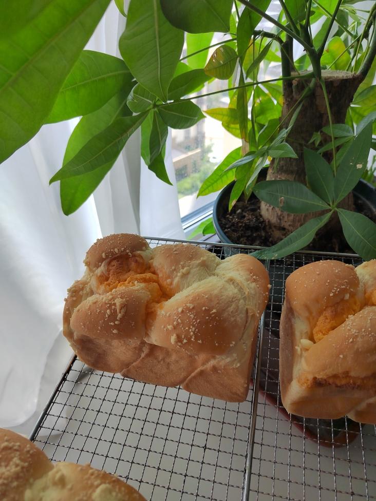 咸蛋黄奶酥吐司