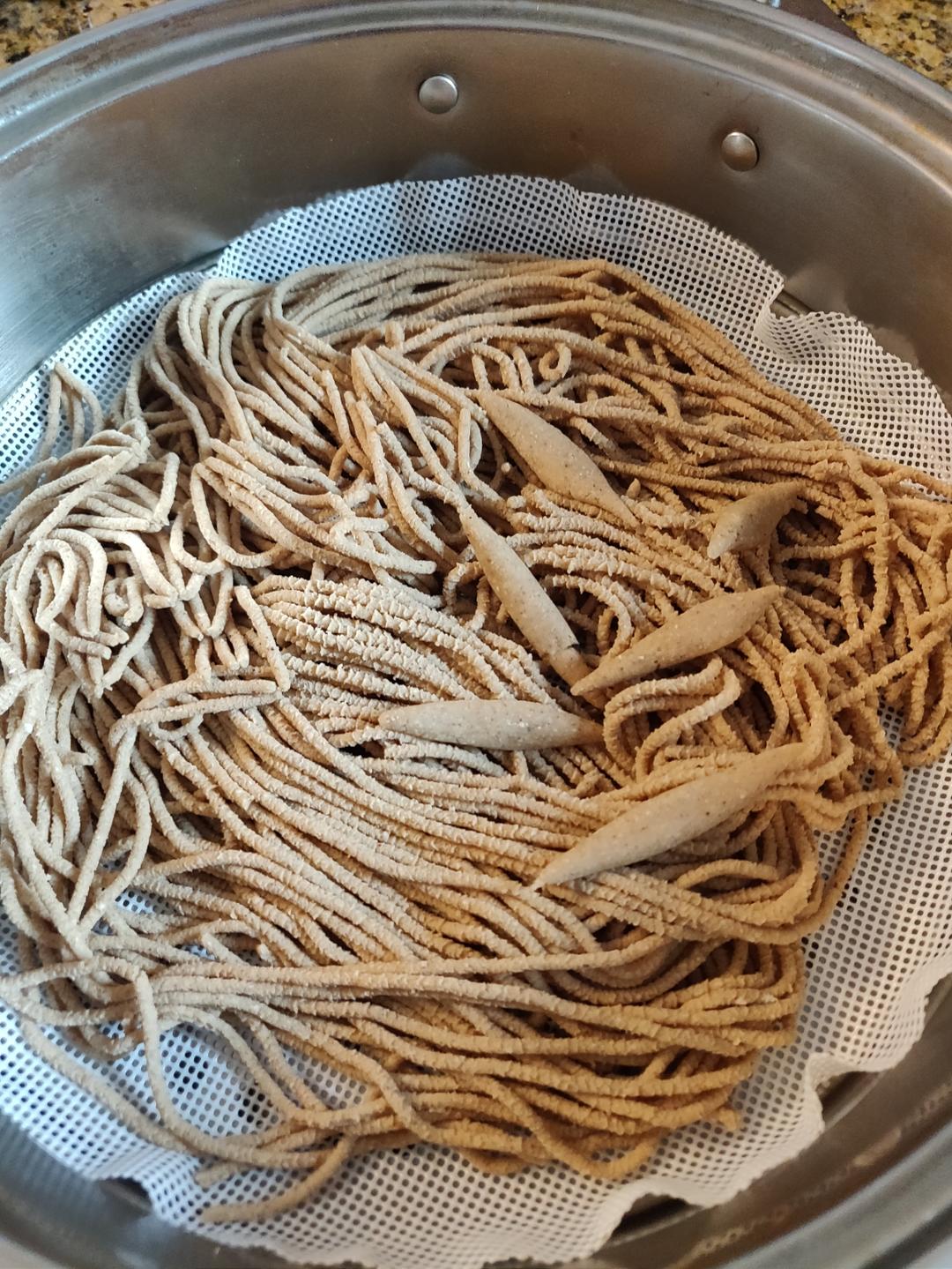 用全燕麦做莜面